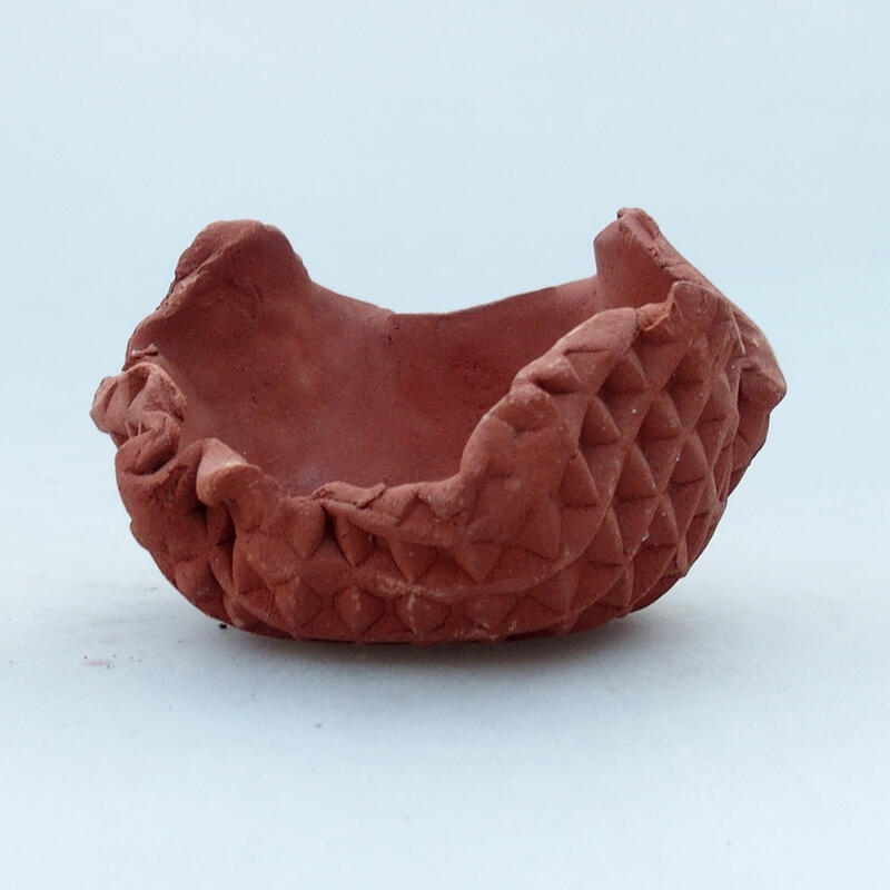 Conchiglia in ceramica 6,5 x 6 x 5 cm , colore nero