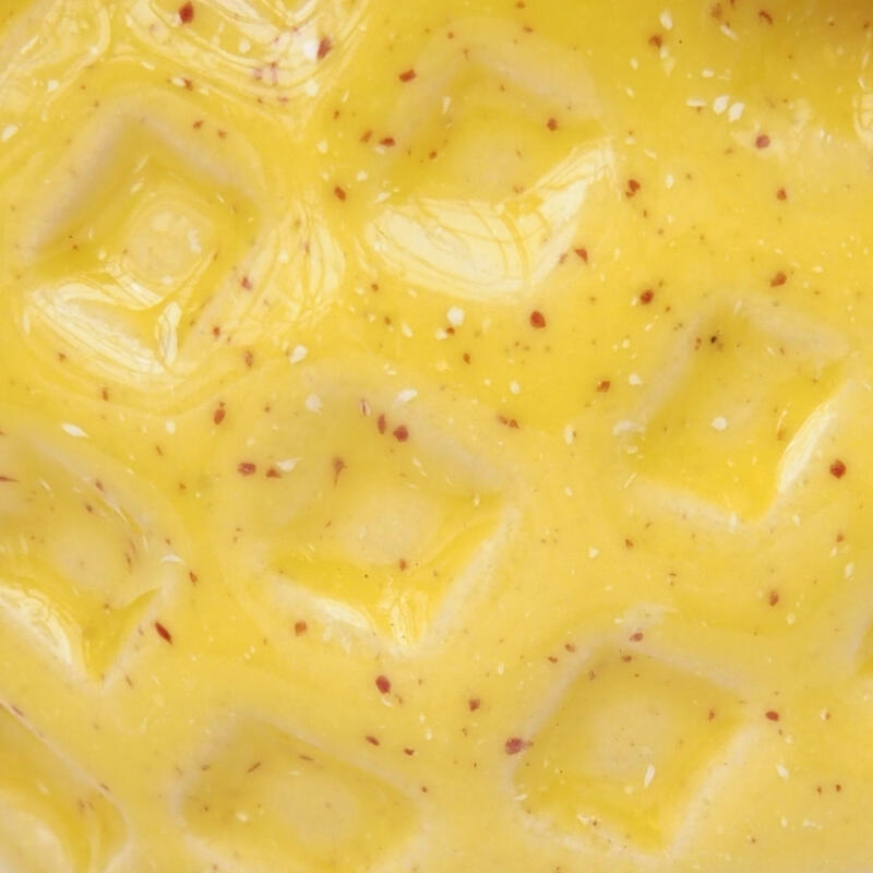 Conchiglia in ceramica 7,5 x 7 x 4 cm , colore giallo