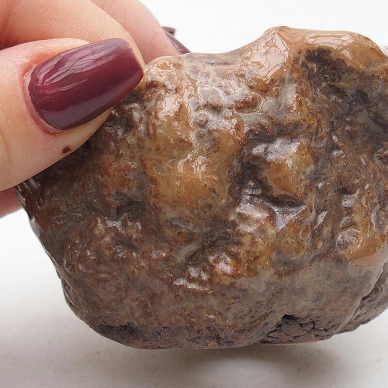 Conchiglia in ceramica 7,5 x 7 x 6 cm , colore giallo