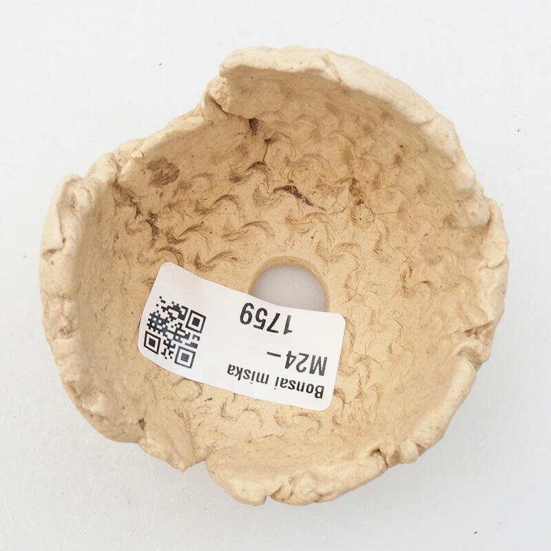 Conchiglia in ceramica 7 x 7 x 5,5 cm , colore beige