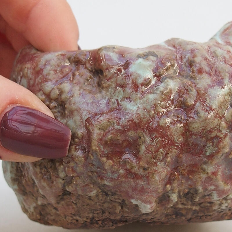 Conchiglia in ceramica 8,5 x 7,5 x 5,5 cm , colore rosa