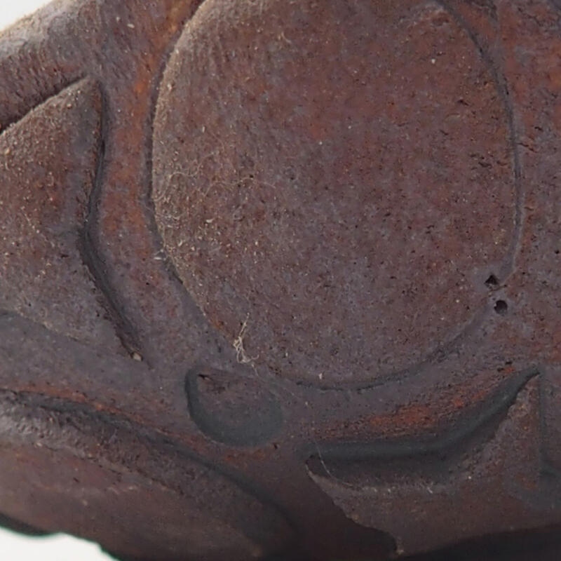 Conchiglia in ceramica 8,5 x 8 x 4 cm , colore marrone