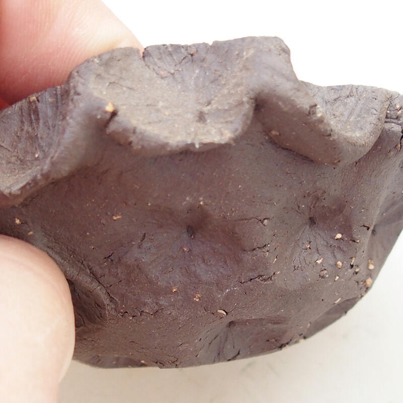 Conchiglia in ceramica 8,5 x 8 x 4 cm , colore nero