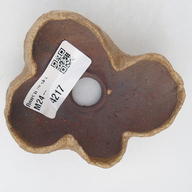 Conchiglia in ceramica 8 x 6 x 4,5 cm , colore beige