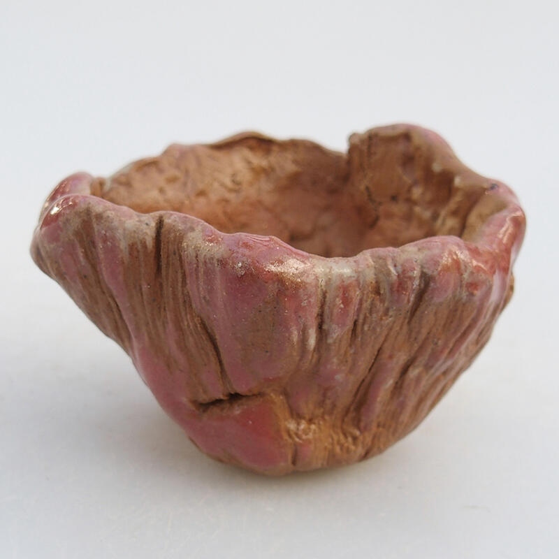 Conchiglia in ceramica 8 x 7,5 x 6 cm , colore rosa