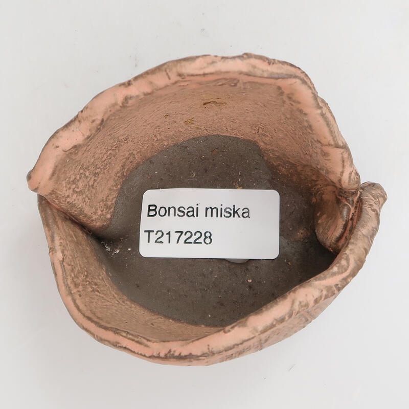 Conchiglia in ceramica 9 x 7 x 6 cm, rosa