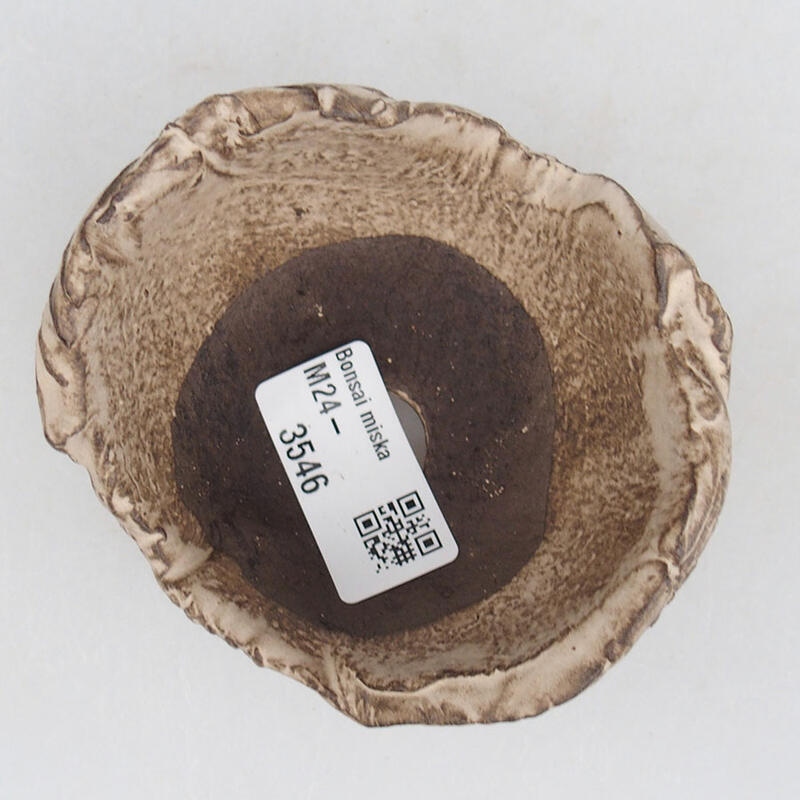 Conchiglia in ceramica 9 x 8 x 5,5 cm , colore beige