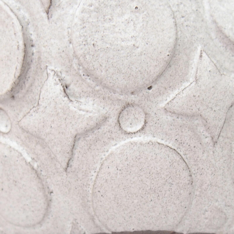 Conchiglia in ceramica 9 x 8 x 6 cm, colore grigio