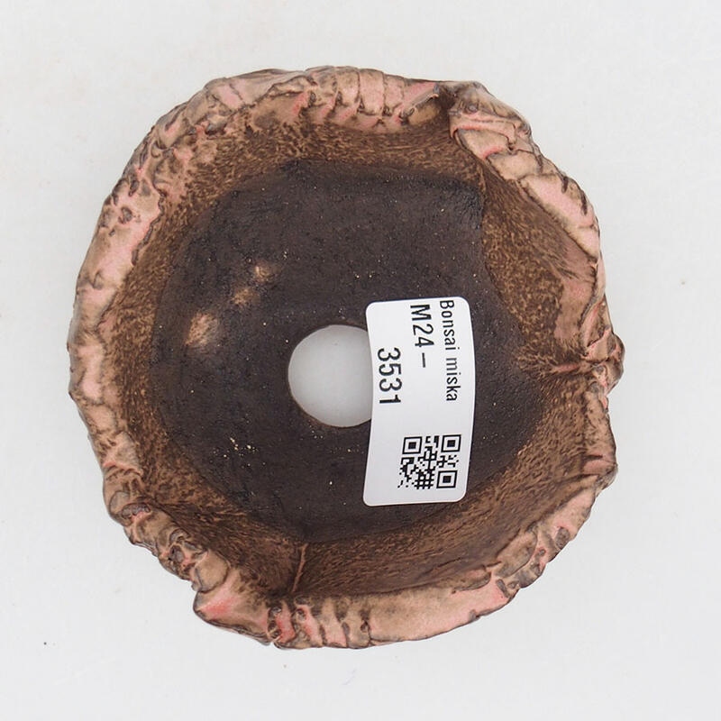 Conchiglia in ceramica 9 x 9 x 6 cm , colore rosa