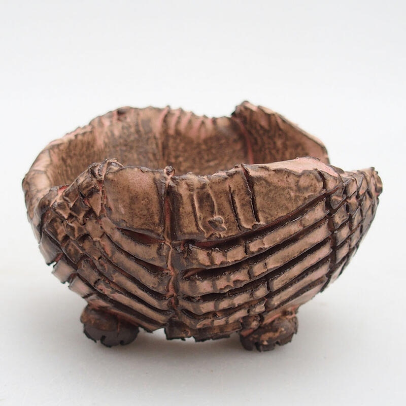 Conchiglia in ceramica 9 x 9 x 6 cm , colore rosa