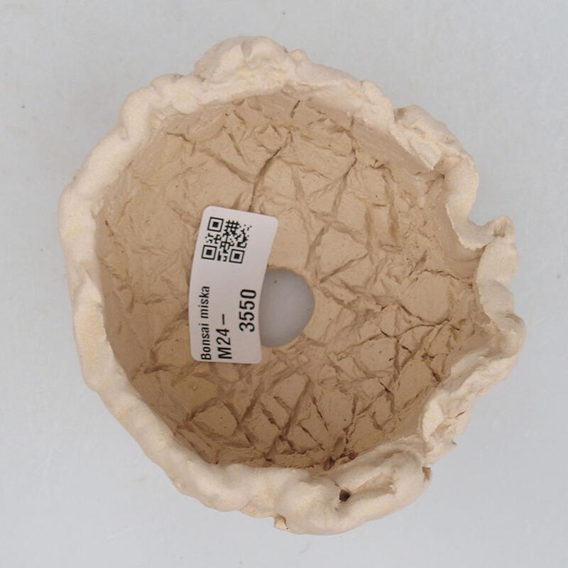 Conchiglia in ceramica 9 x 9 x 7 cm , colore beige