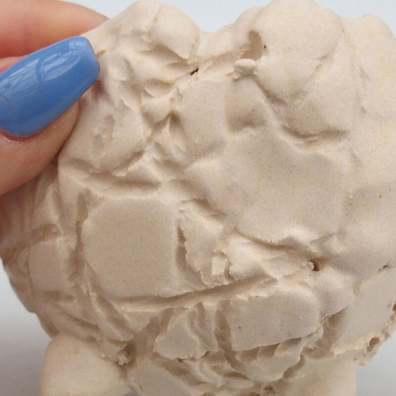 Conchiglia in ceramica 9 x 9 x 7 cm , colore beige