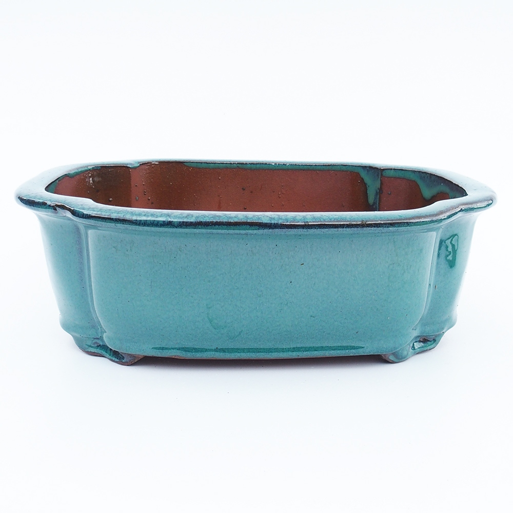 Ciotola 32 x 26 x 10,5 cm verde-blu