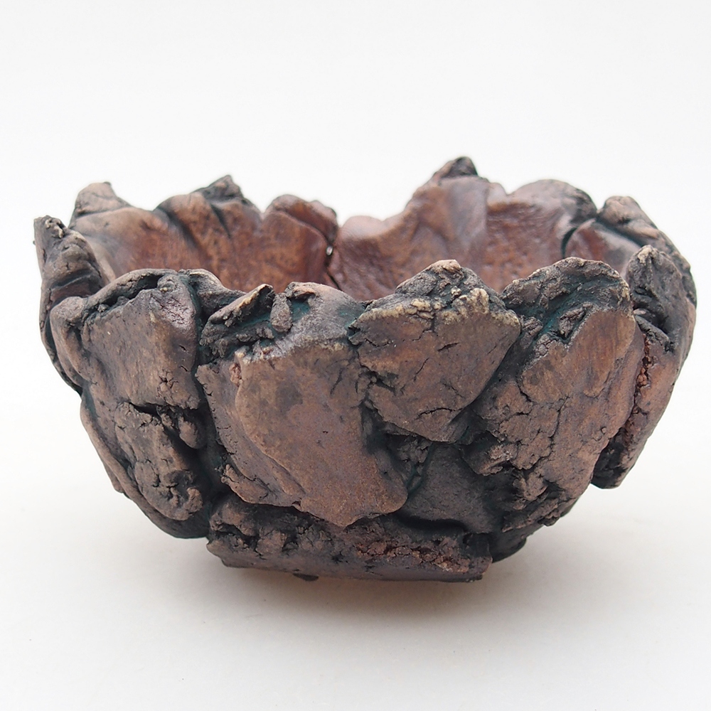 Conchiglia in ceramica 9,5 x 9 x 6 cm , colore verde