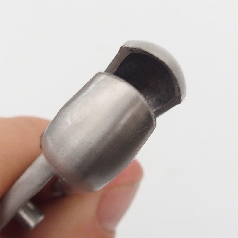 Pinze a becchi concavi 180 mm - Acciaio inossidabile