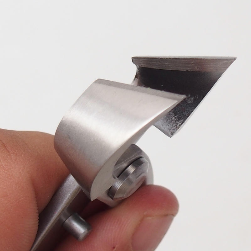 Pinze concave ad angolo 180 mm - acciaio inox