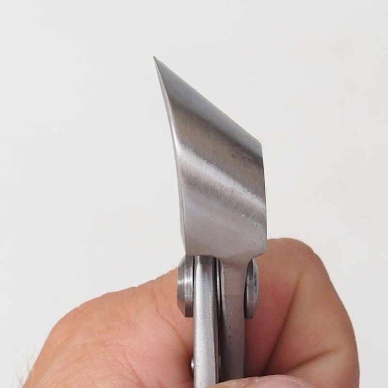 Pinze concave ad angolo 180 mm - acciaio inox