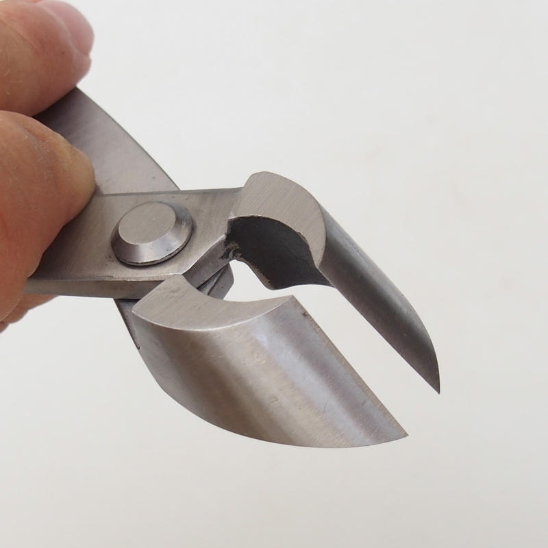 Pinze concave ad angolo 210 mm - acciaio inox