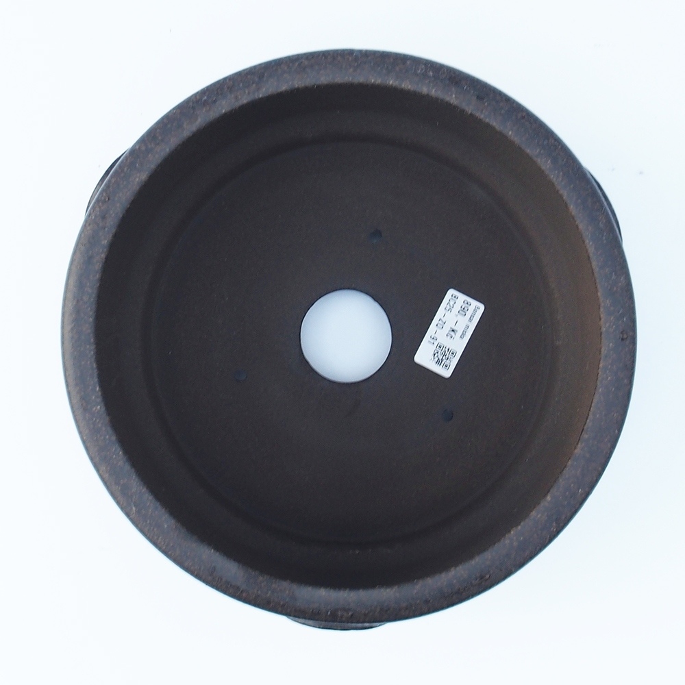 Ciotola 25 x 25 x 11,5 cm marrone ocra