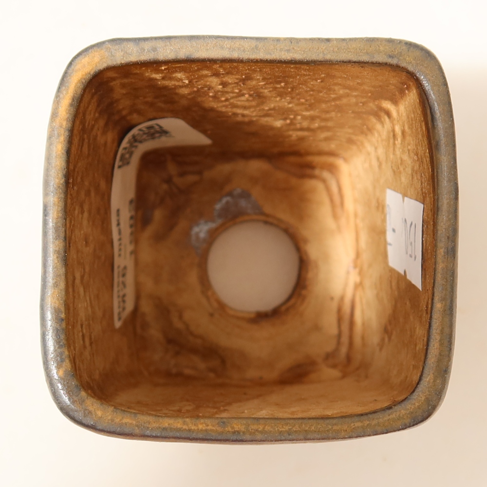 Ciotola per bonsai in ceramica 5 x 5 x 6,5 cm, marrone