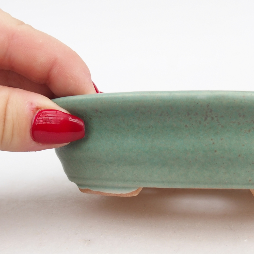 Ciotola bonsai in ceramica 26 x 26 x 8 cm, colore rosso