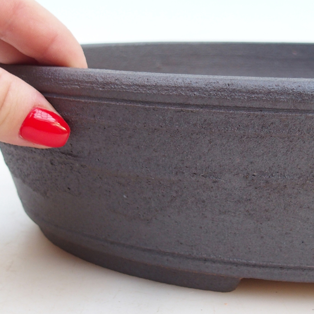 Ciotola per bonsai 32 x 26 x 7,5 cm , colore marrone