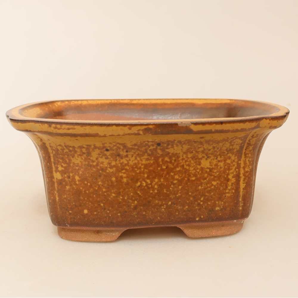 Ciotola in ceramica  13 x 10,5 x 5,5 cm, colore giallo