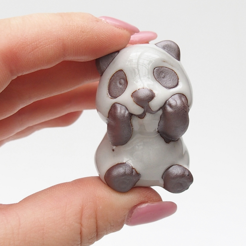Statuetta in ceramica - Panda