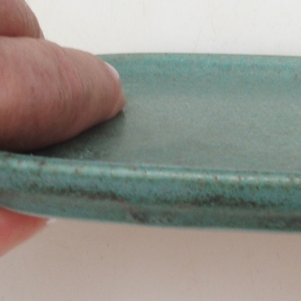 Ciotola in ceramica H32 - 13 x 11 x 1 cm - verde