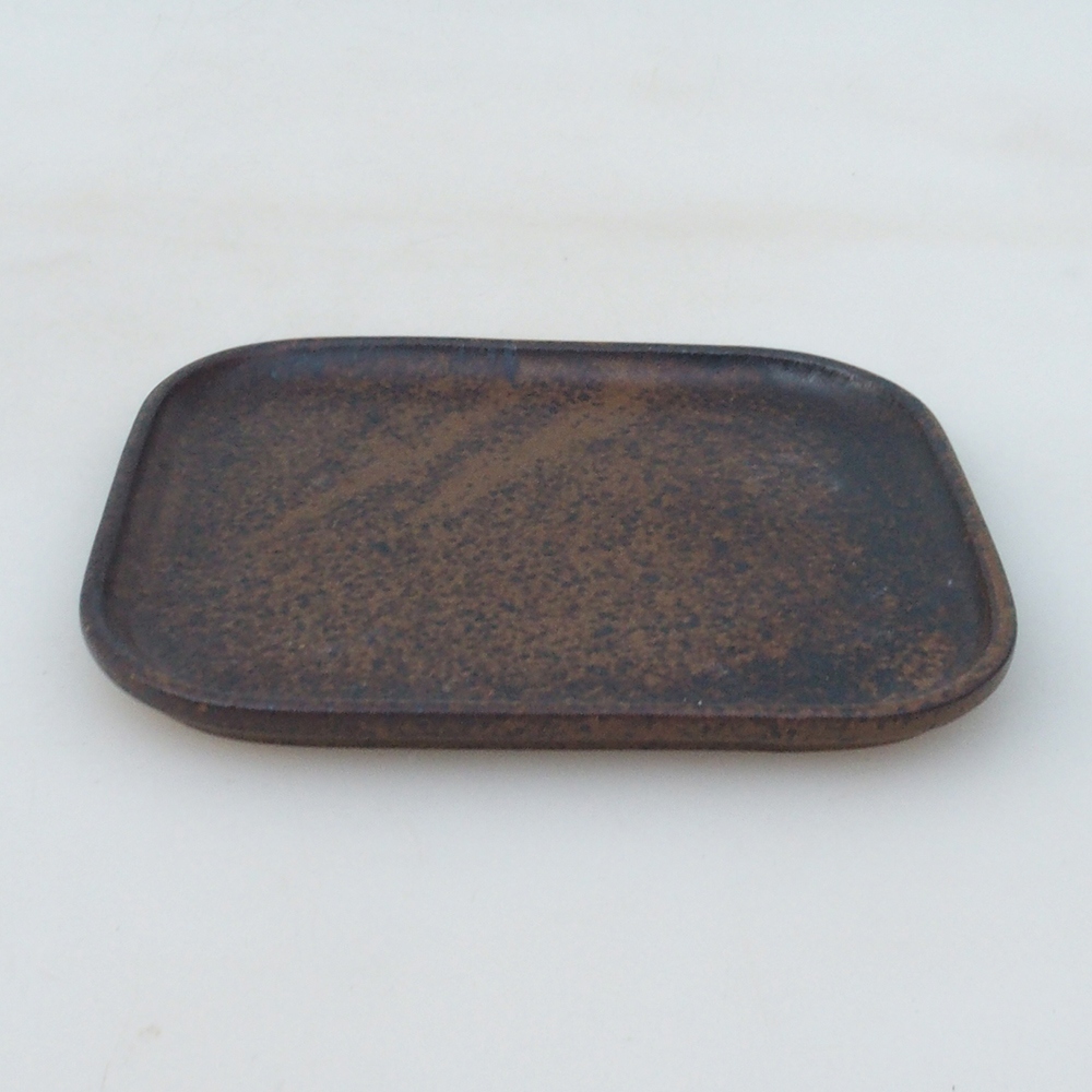 Ciotola in ceramica H37 -14,5 x 13 x 1 cm - marrone