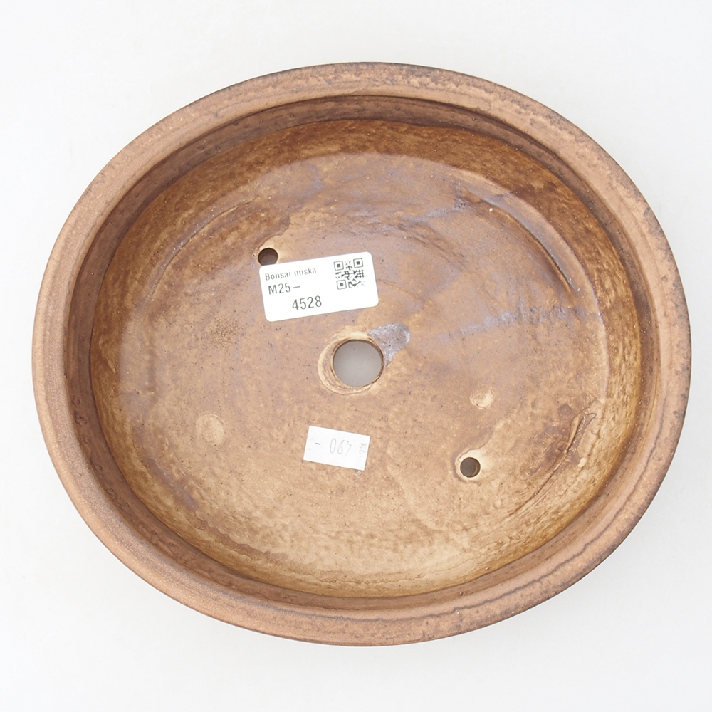 Ciotola bonsai in ceramica 21 x 19 x 5 cm, rosa