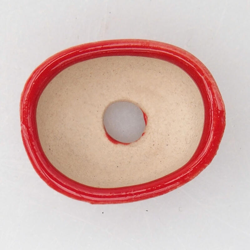 Mini bonsai 2,5 x 2 x 1 cm, colore rosso