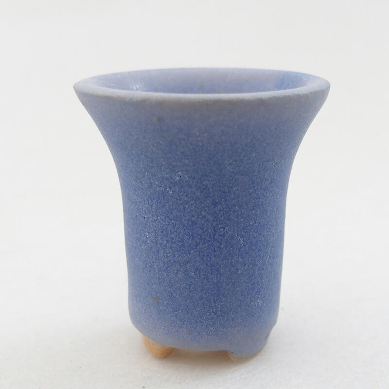 Mini bonsai 3,5 x 3,5 x 3,5 cm, colore blu