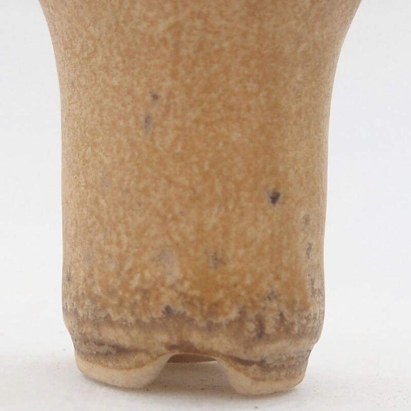 Ciotola per mini bonsai 3,5 x 3,5 x 4 cm, marrone