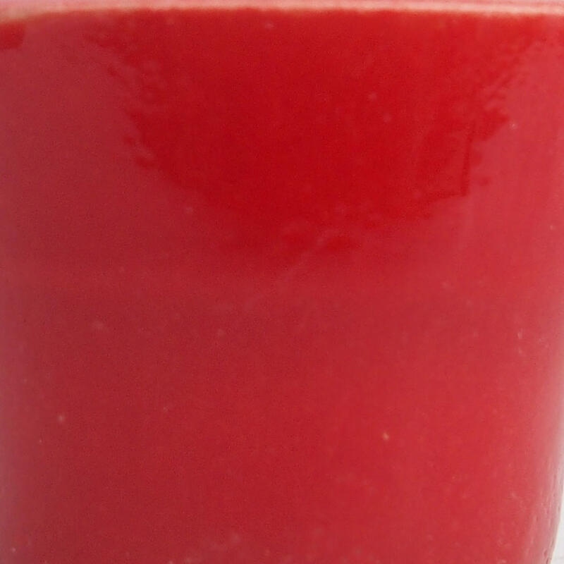 Mini bonsai 3 x 3 x 2,5 cm, colore rosso