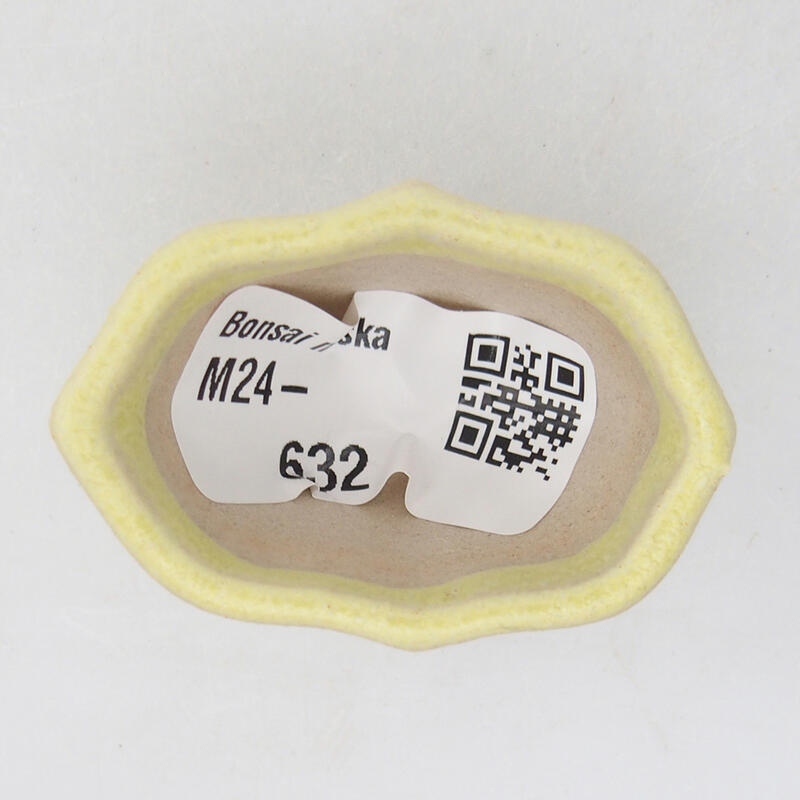 Ciotola per mini bonsai 4,5 x 3 x 2,5 cm, verde