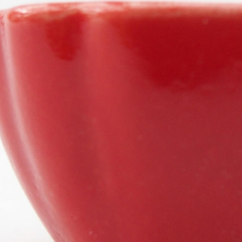 Mini bonsai 4,5 x 4,5 x 2,5 cm, colore rosso