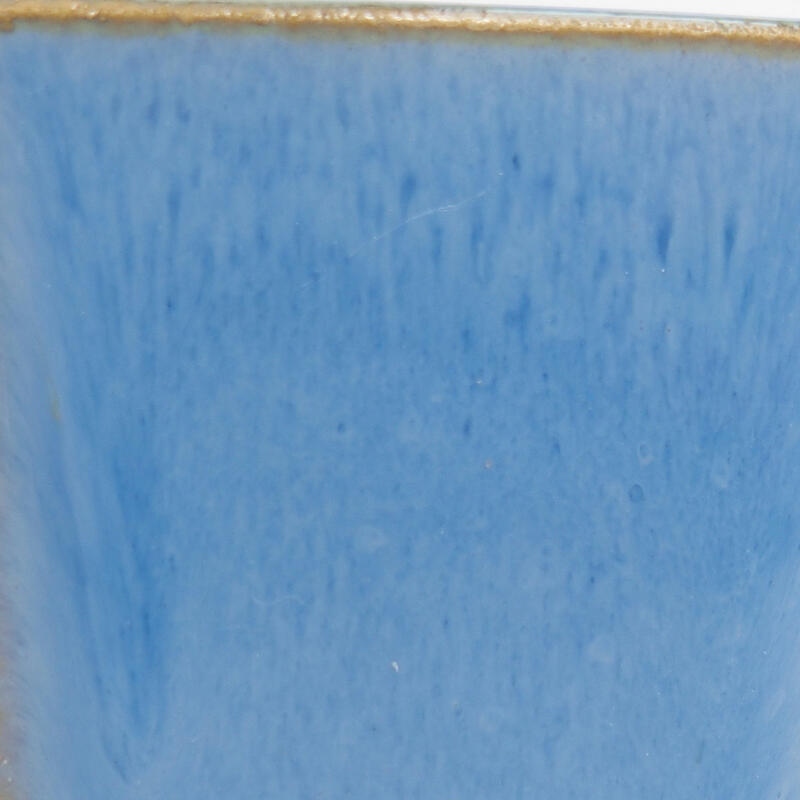 Mini bonsai 4,5 x 4,5 x 5 cm, colore blu