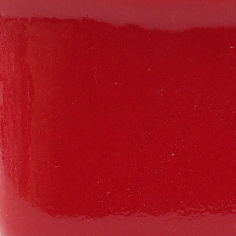 Mini bonsai 6,5 x 6,5 x 4,5 cm, colore rosso