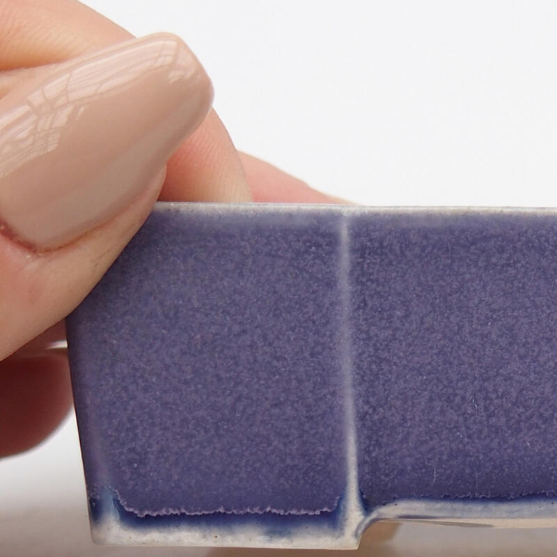 Mini bonsai 7,5 x 4,5 x 2,5 cm, colore viola