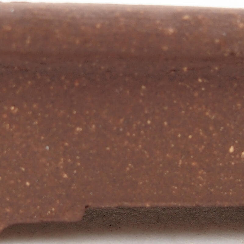 Ciotola per mini bonsai 8,5 x 5 x 5 cm, marrone