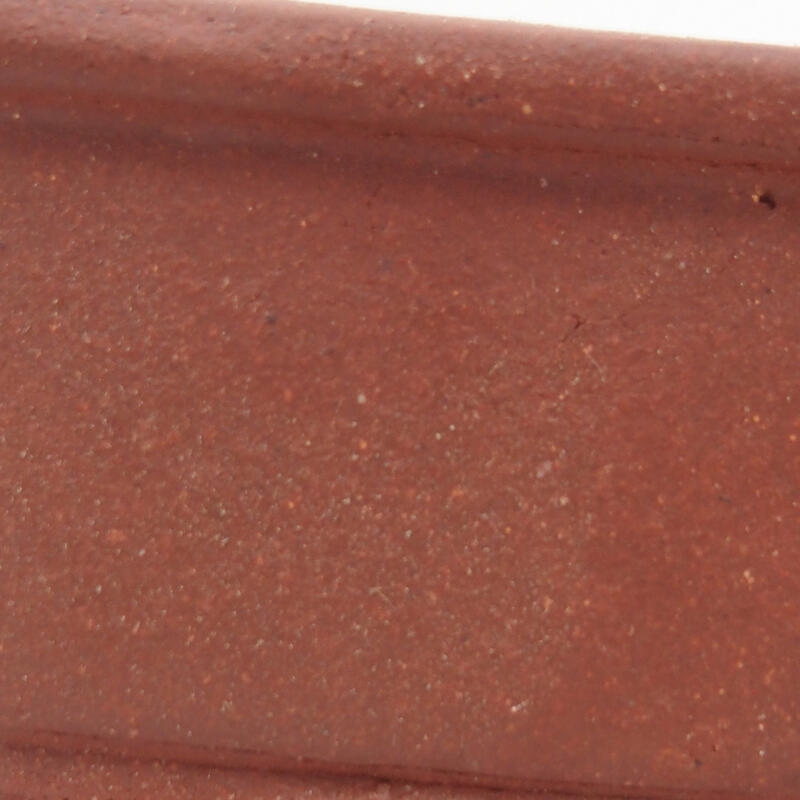 Mini ciotola per bonsai 8 x 5,5 x 4 cm, colore mattone