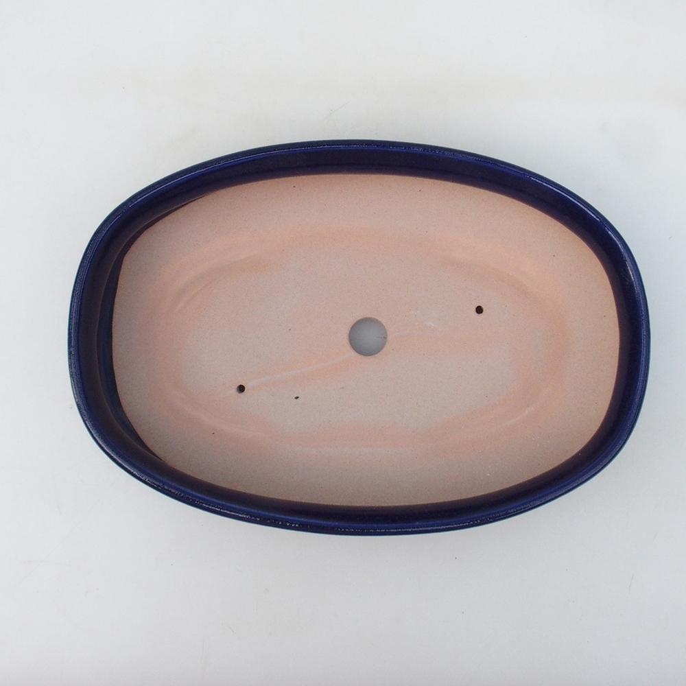 Ciotola per bonsai H15 - 25,5 x 17,5 x 6 cm - blu