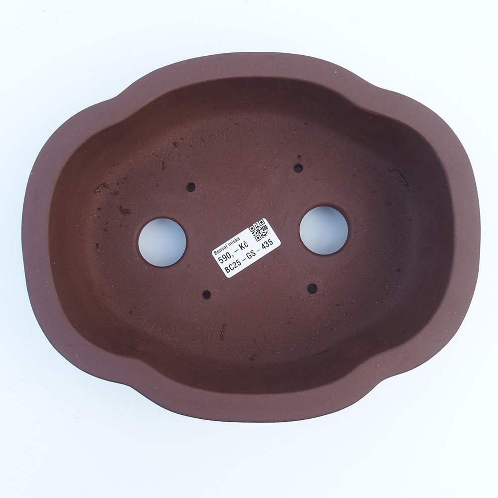 Ciotola 25,5 x 20,5 x 7,5 cm marrone