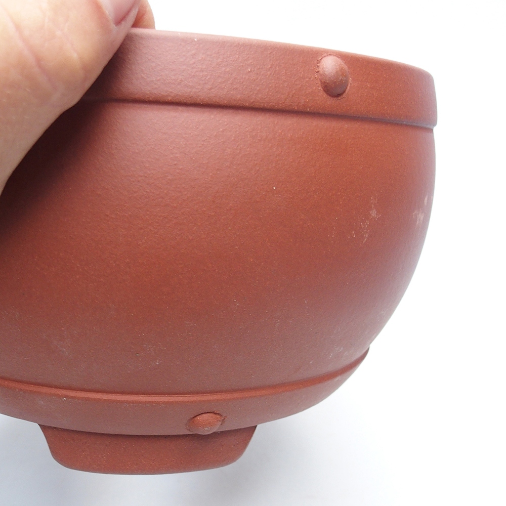 Ciotola 19 x 19 x 11,5 cm colore mattone