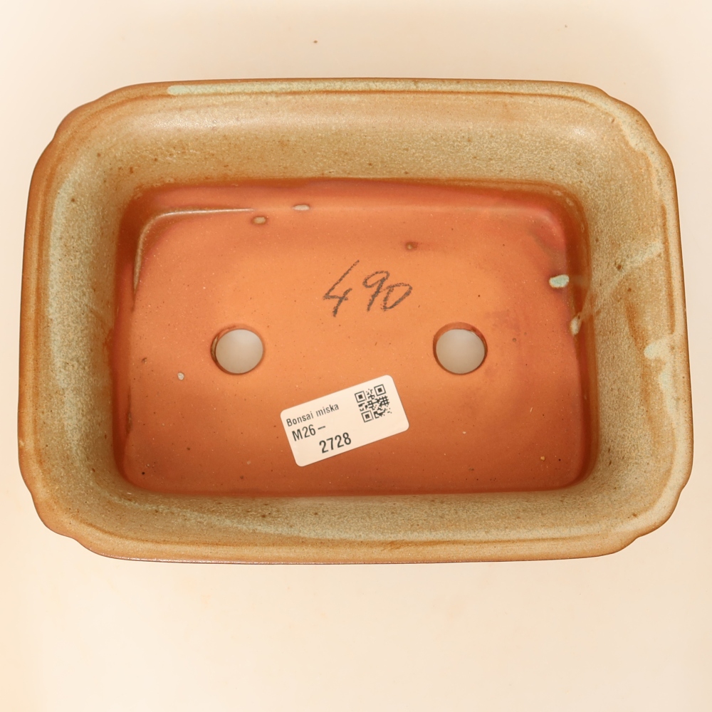 Ciotola in ceramica  20 x 15,5 x 5,5 cm, colore beige