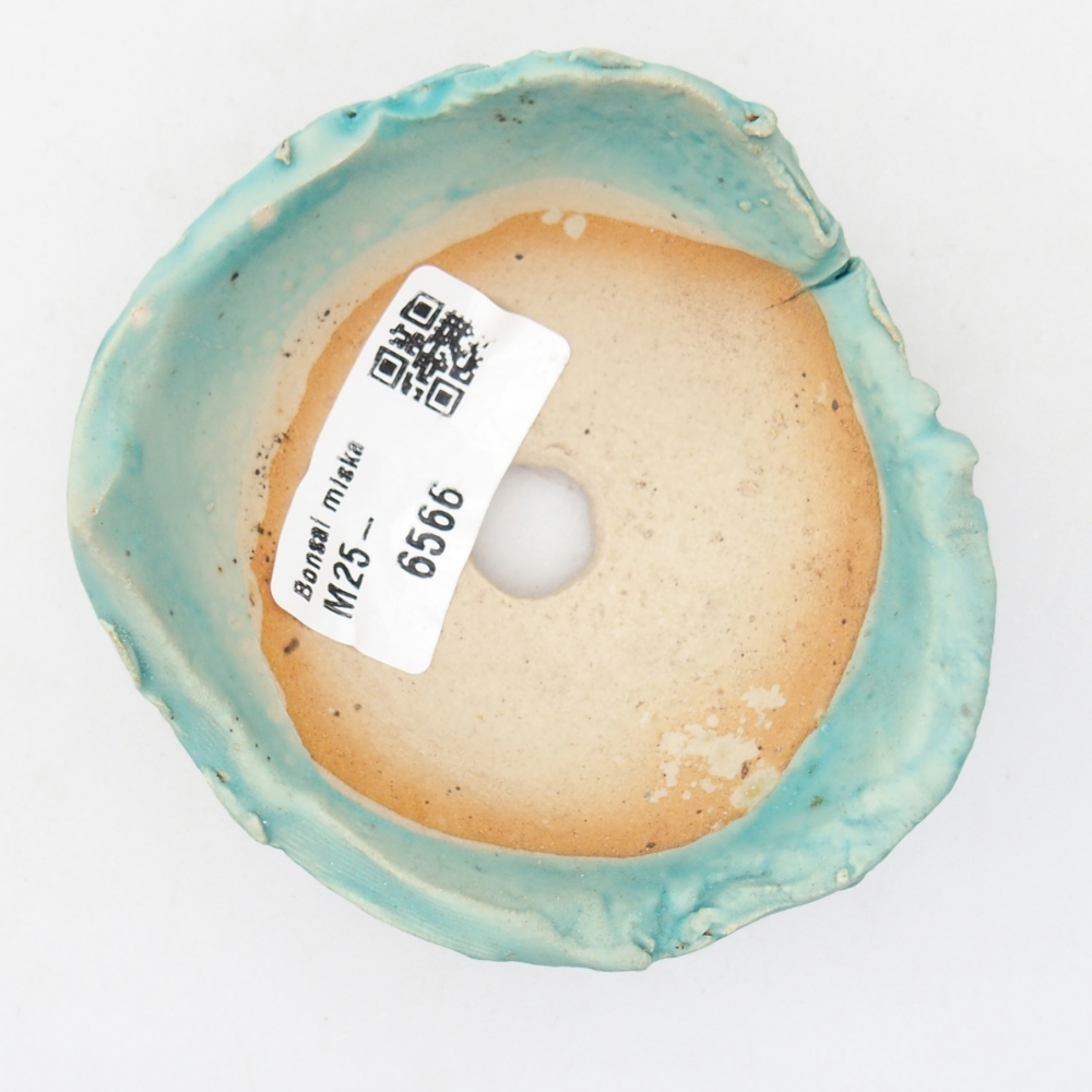 Conchiglia in ceramica 8,5 x 8 x 4 cm , colore blu