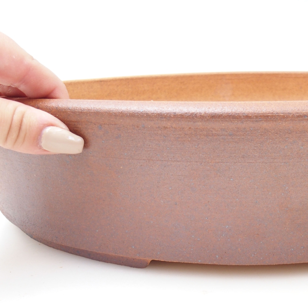 Ciotola per bonsai 38 x 31,5 x 8,5 cm , colore marrone