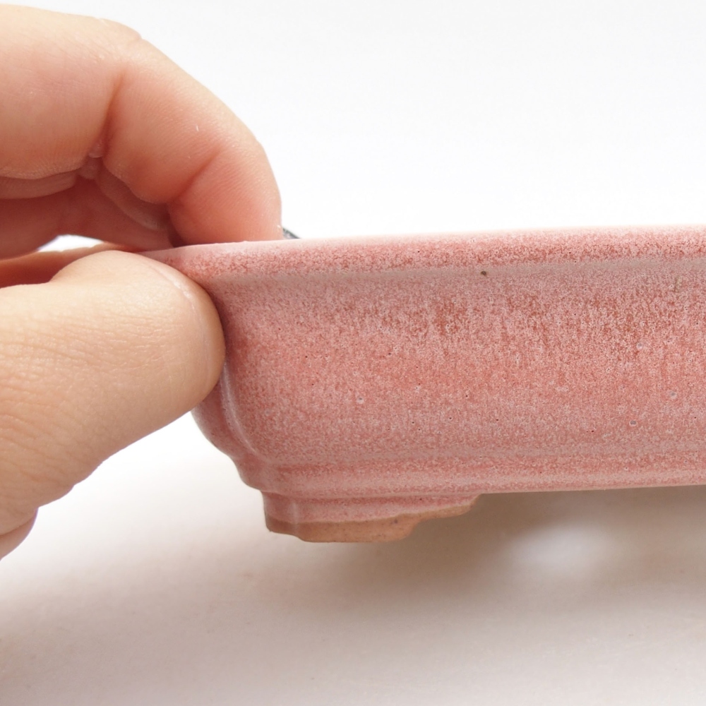 Ciotola bonsai in ceramica 22 x 17 x 5 cm, verde