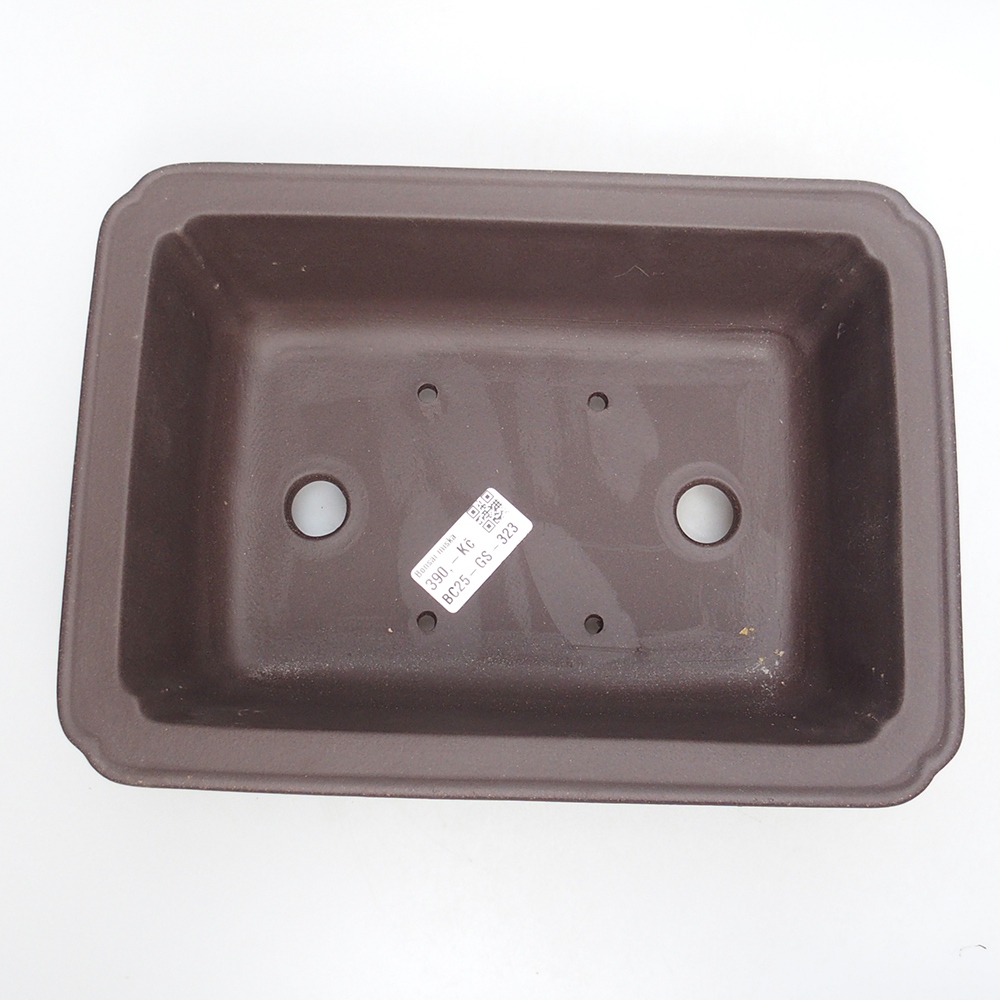 Ciotola 26 x 19 x 9 cm marrone